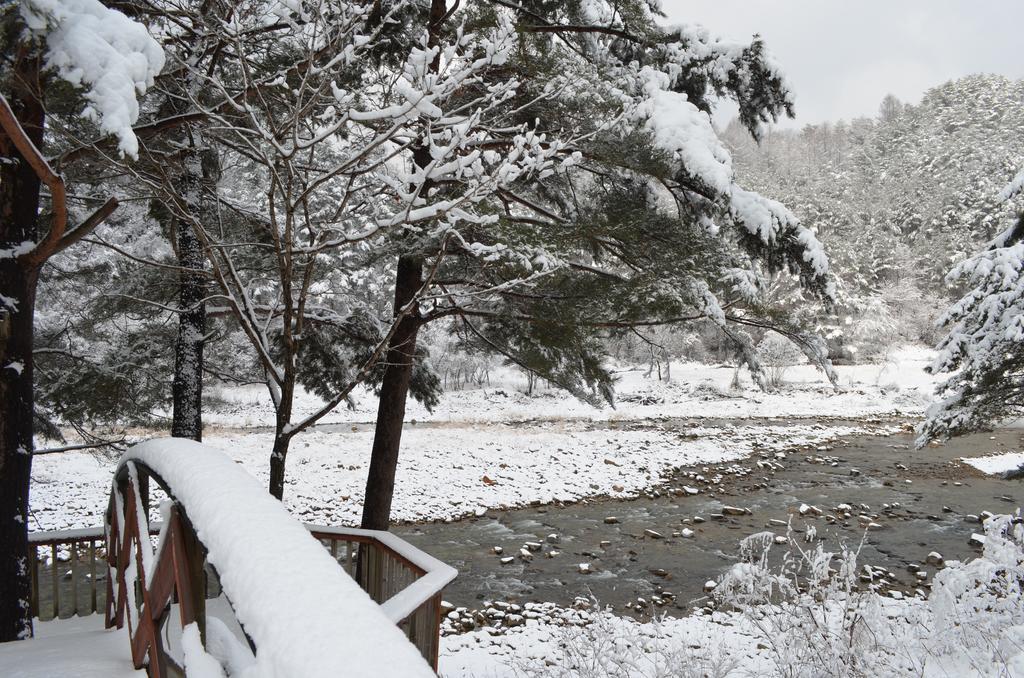River Terrace Pension Pyeongchang Bagian luar foto
