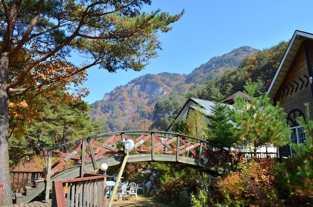 River Terrace Pension Pyeongchang Bagian luar foto